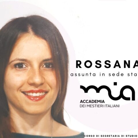 Rossana, lavorare come segretaria amministrativa di studio medico