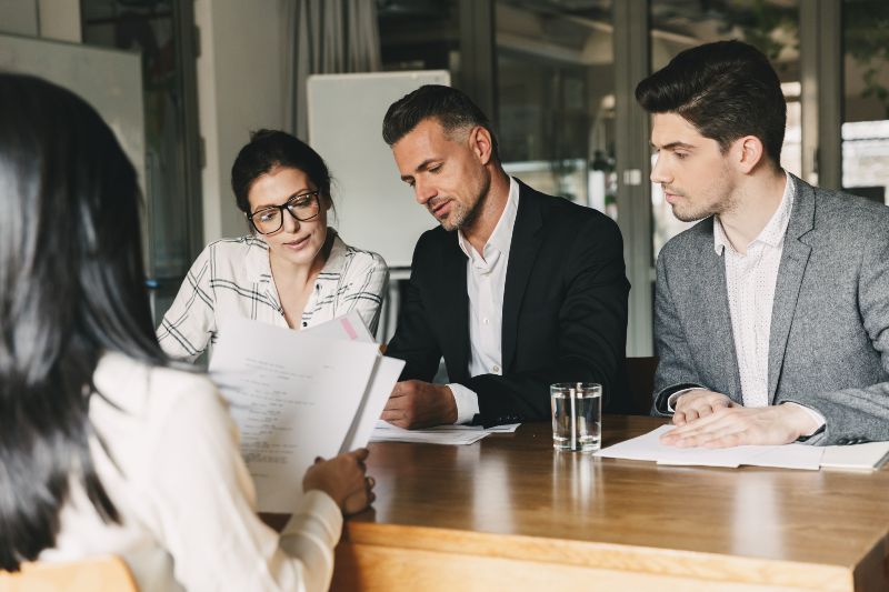 colloquio di lavoro di gruppo