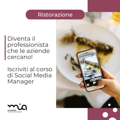 Campagna Corso Social Media Management Mia Academy