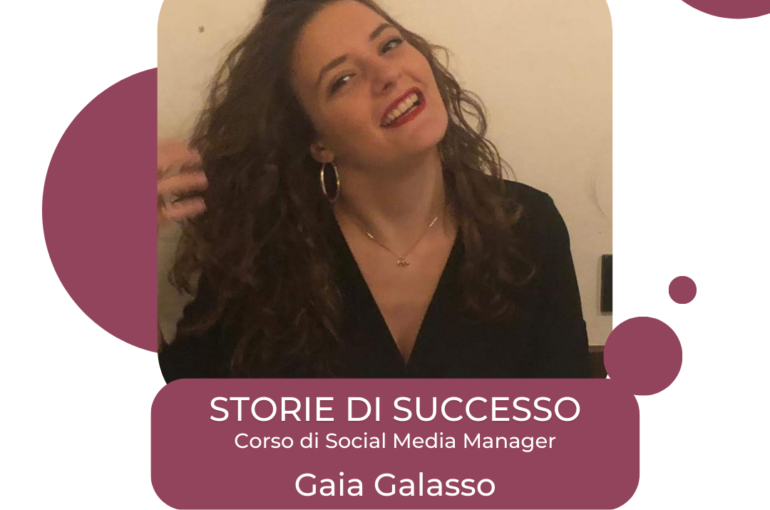 Gaia Galasso Corso Social Media Manager