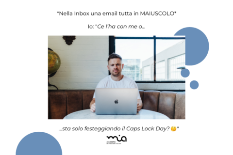 Netiquette e formazione professionale il maiuscolo